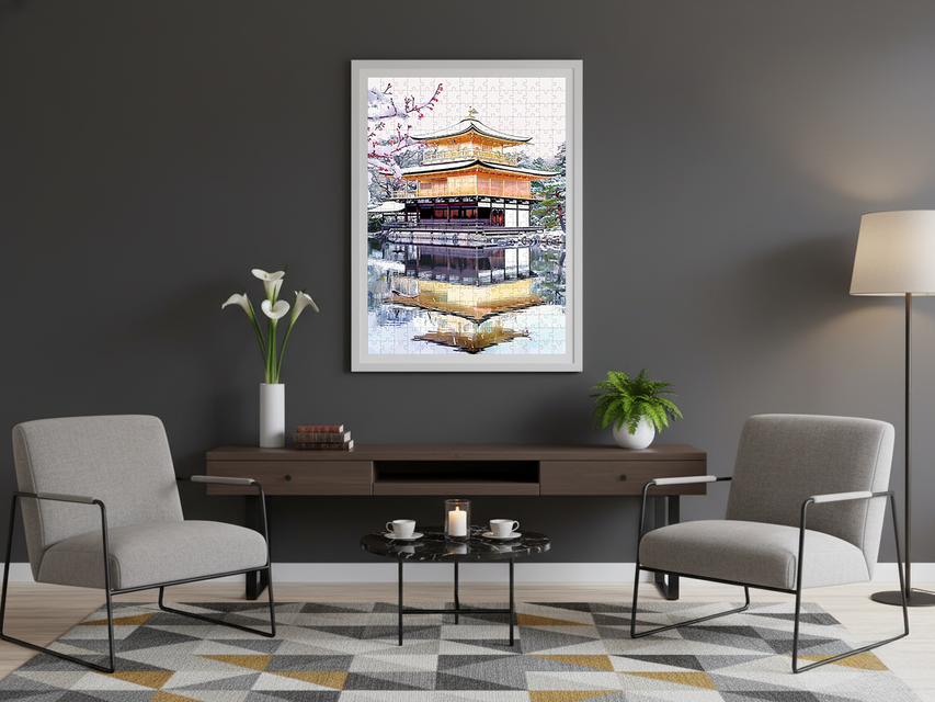 日本絶景パズル｜金閣寺（京都府）｜日本製｜飾り・贈り物