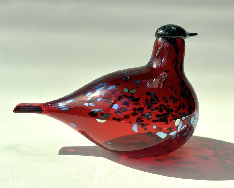 iittala Oiva Toikka Ruby bird オイバトイッカ | iichi 日々の暮らし
