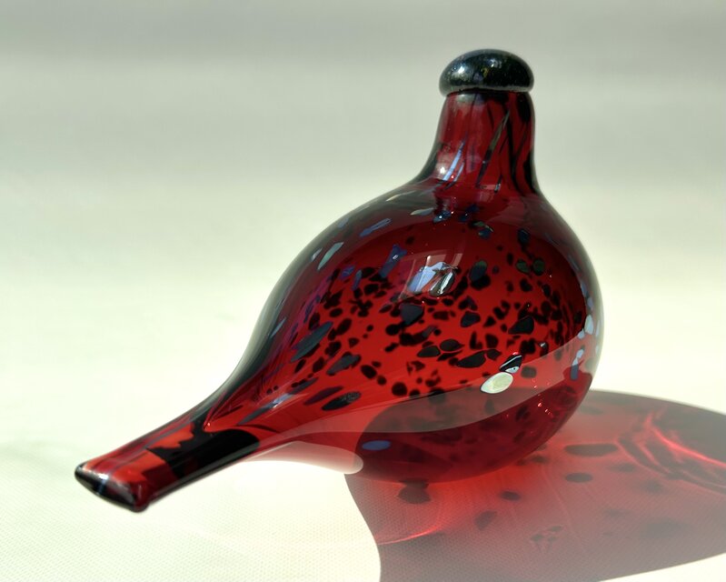 iittala Oiva Toikka Ruby bird オイバトイッカ | iichi 日々の暮らし