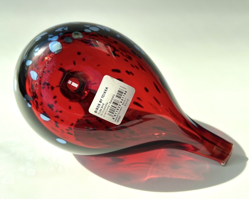 iittala Oiva Toikka Ruby bird オイバトイッカ | iichi 日々の暮らし