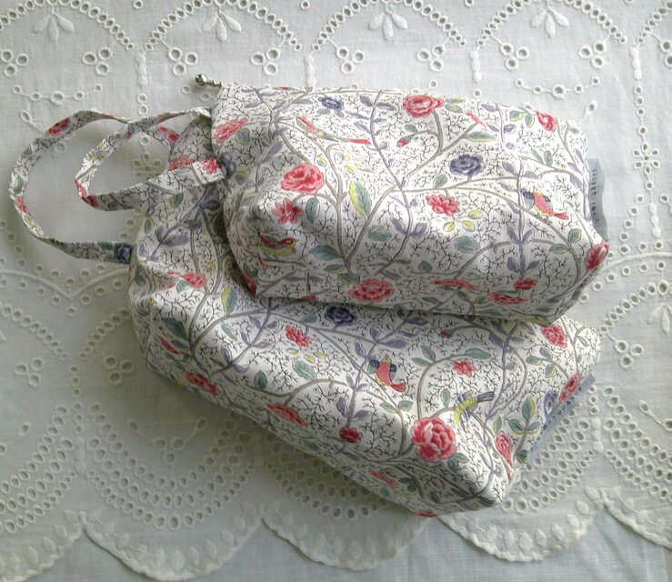 花cotton×linen PouchSet