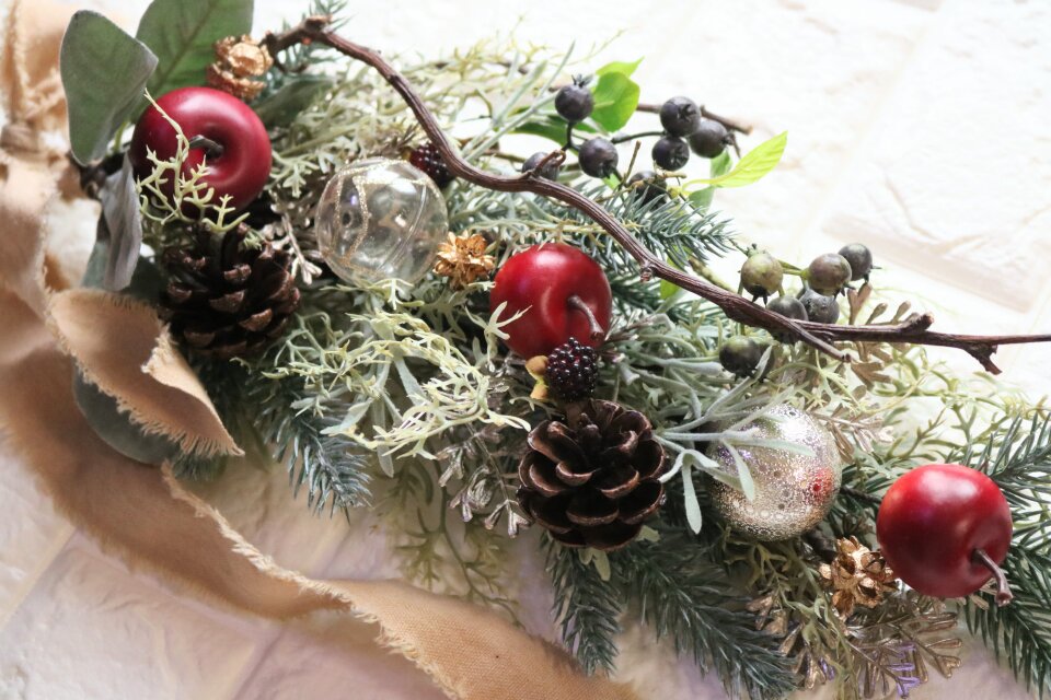 クリスマス スワッグ 造花 | iichi 日々の暮らしを心地よくする