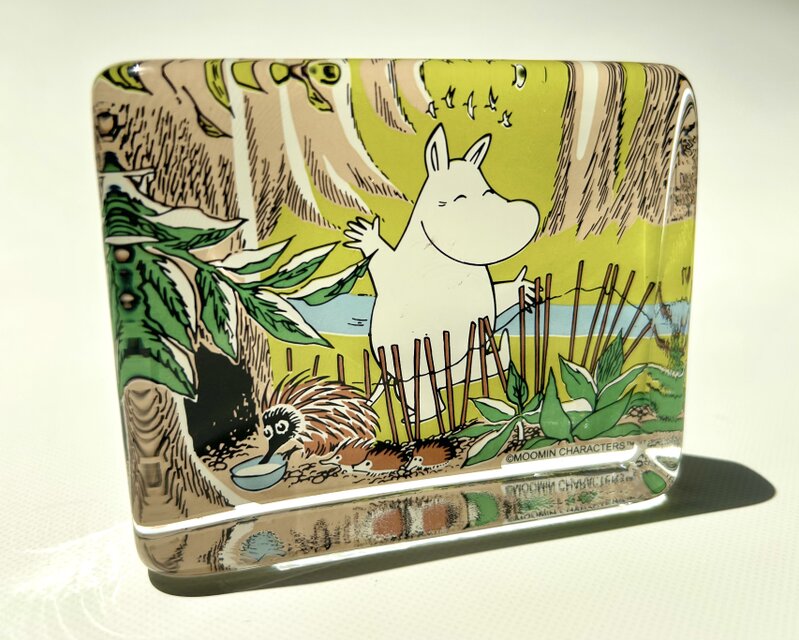 イッタラ　ムーミンママ　カード Iittala イッタラ ムーミン ガラスカード Moomintroll | iichi 日々の