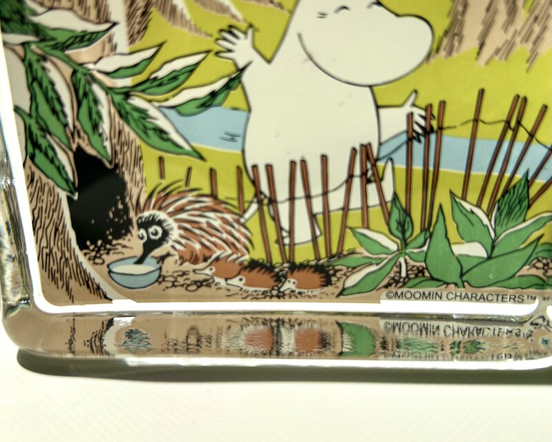 Iittala イッタラ ムーミン ガラスカード Moomintroll | iichi 日々の