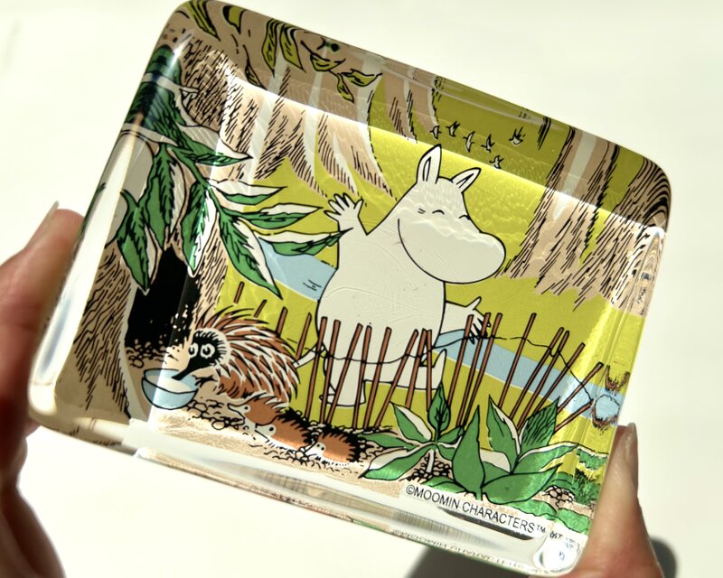 Iittala イッタラ ムーミン ガラスカード Moomintroll | iichi 日々の