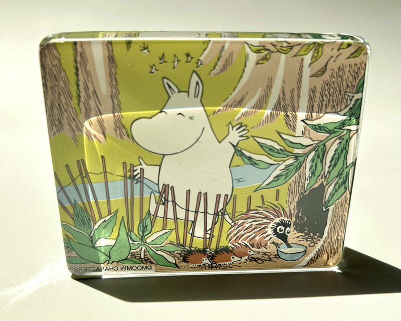 Iittala イッタラ ムーミン ガラスカード Moomintroll | iichi 日々の