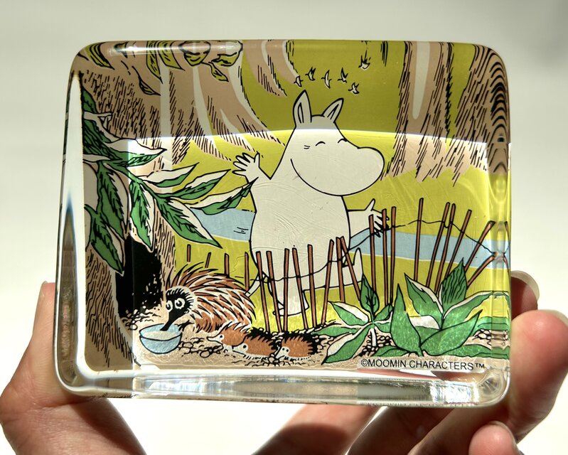 Iittala イッタラ ムーミン ガラスカード Moomintroll | iichi 日々の