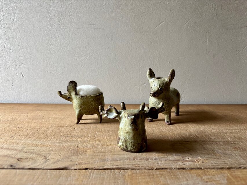 鹿のオブジェ 眼鏡置き | iichi 日々の暮らしを心地よくする