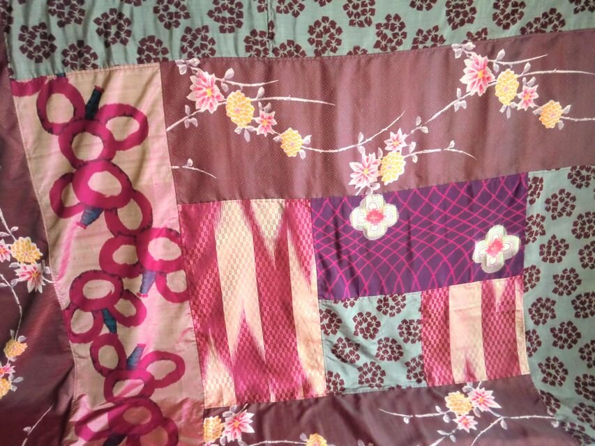 着物リメイク　　マルチカバー　　　１４５