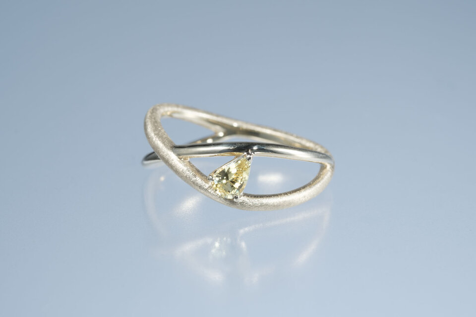 イエローサファイアのリング JE01667