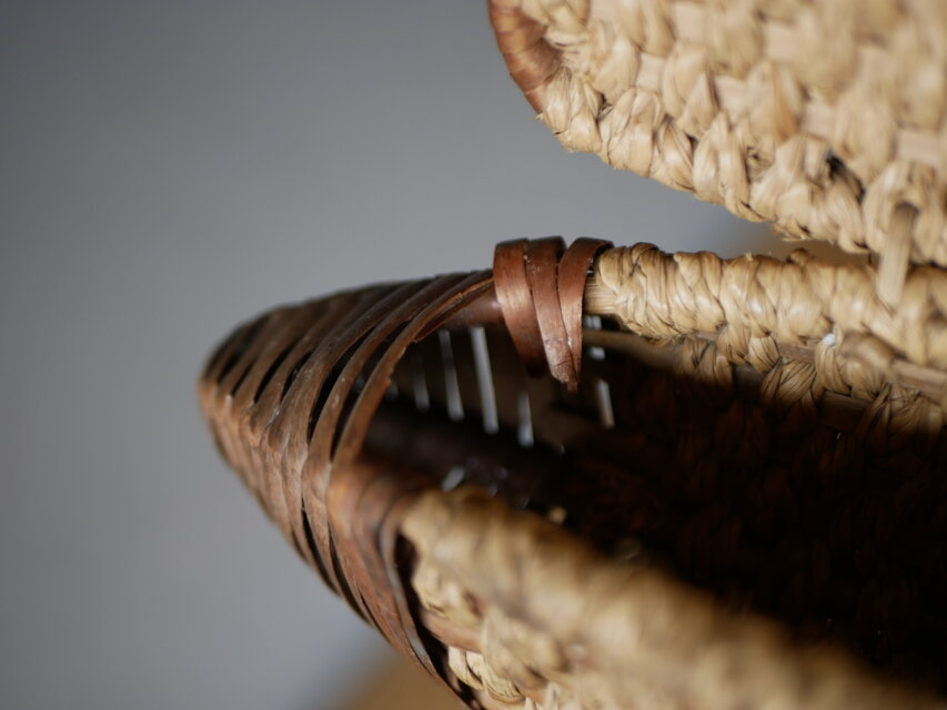 レア クッキー用パニエ フランスアンティーク アンティークパニエ