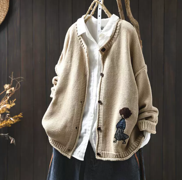 新作｜レディース カーディガン ロングスリーブ 羽織り トップス