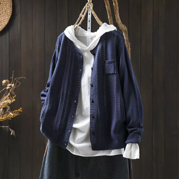 新作｜レディース ゆったり カーディガン 春秋 アウター