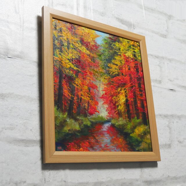 油絵「秋の陽光」 油絵「秋の陽光」 油絵「秋の陽光」 油絵「秋の陽光