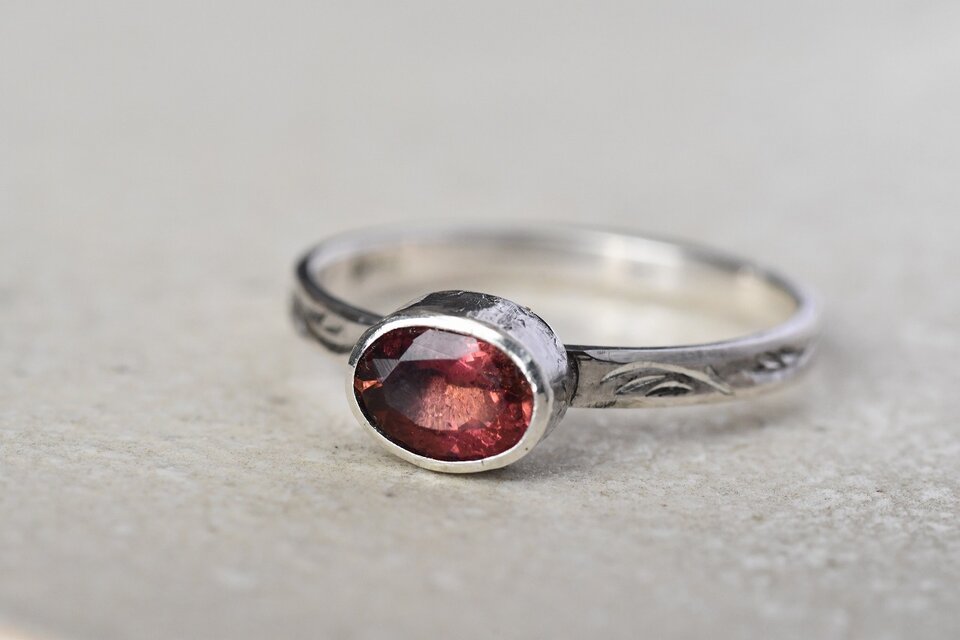 風と流れの物語～ピンクトルマリン～（オーダー作品）