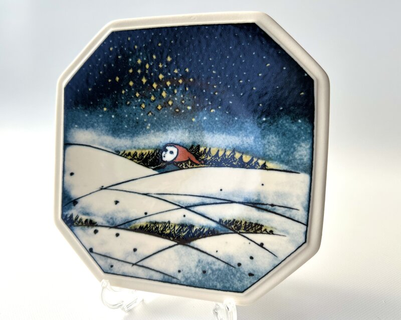 限定 FINNAIR×ARABIA Heljä Liukko-Sundström クリスマスのプレート