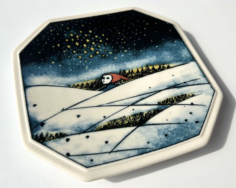限定 FINNAIR×ARABIA Heljä Liukko-Sundström クリスマスのプレート