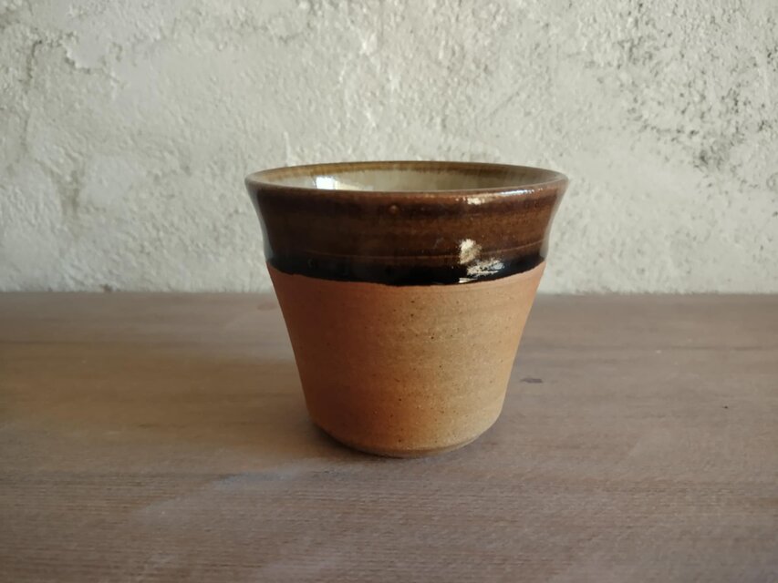 cup M・茶　- そばちょこカップ