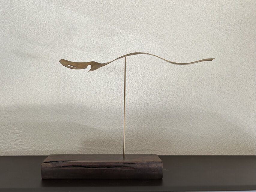 風に揺れるスプーン