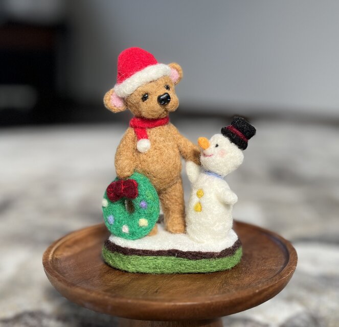 【クリスマス】テディベアサンタのクリスマス