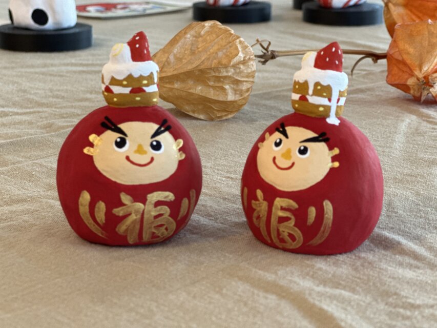 ショートケーキだるま