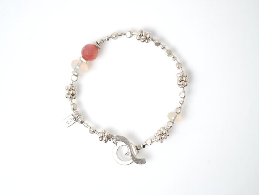 -Incarose・Opal- silver bracelet