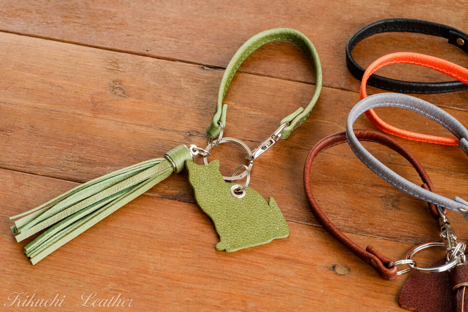 《RUSSETY》レザータッセルストラップ《5colors》