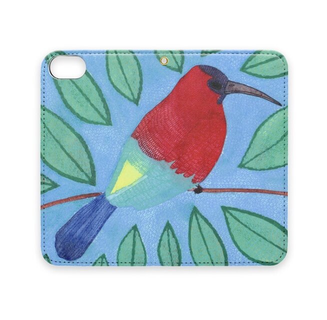 光に気づく午後｜キゴシタイヨウチョウ・ピカローザのiPhoneケース