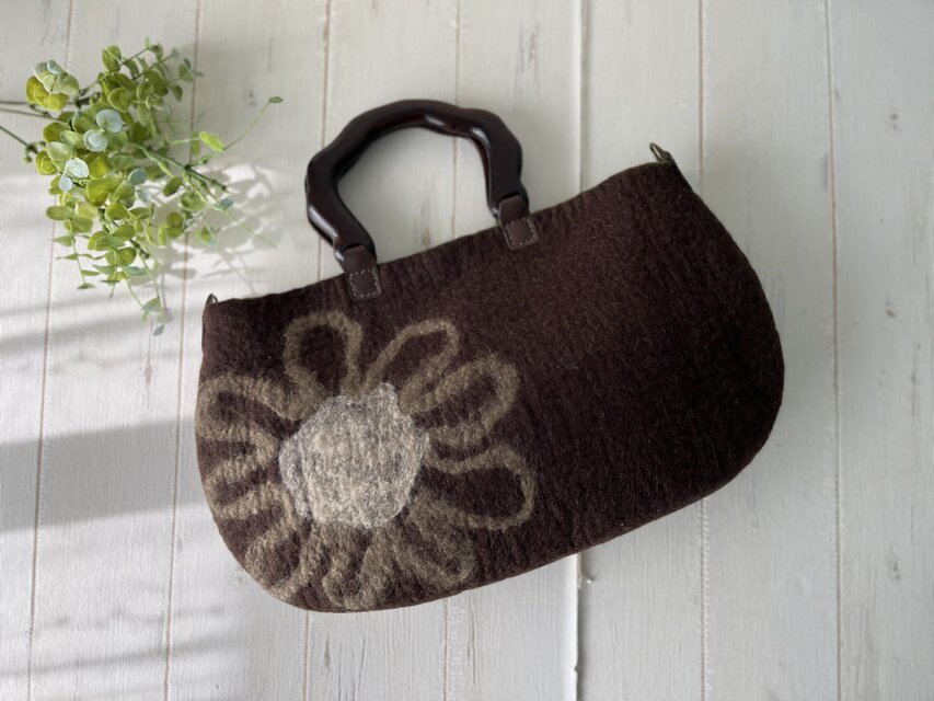 ソレイユ　ミニバッグ　＊チョコレート＊　