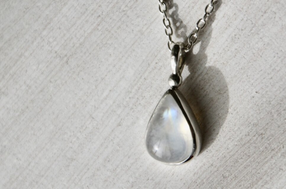 大ぶり②④ ラブラドライト オーダーメイド ネックレス ペンダント S925 l66-3988_1.jpg