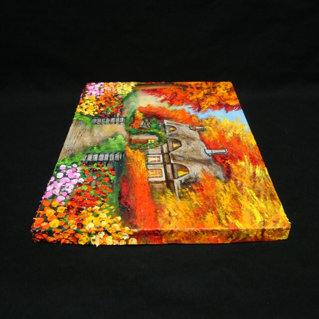 油絵【おとぎの国の秋】 | iichi 日々の暮らしを心地よくする