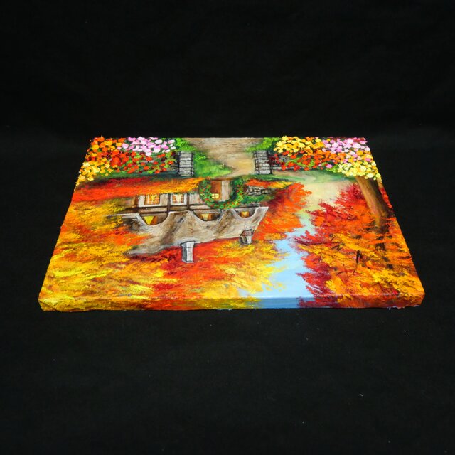 油絵【おとぎの国の秋】 | iichi 日々の暮らしを心地よくする