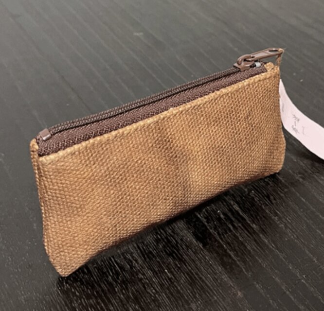 柿渋染め小銭入れK25078