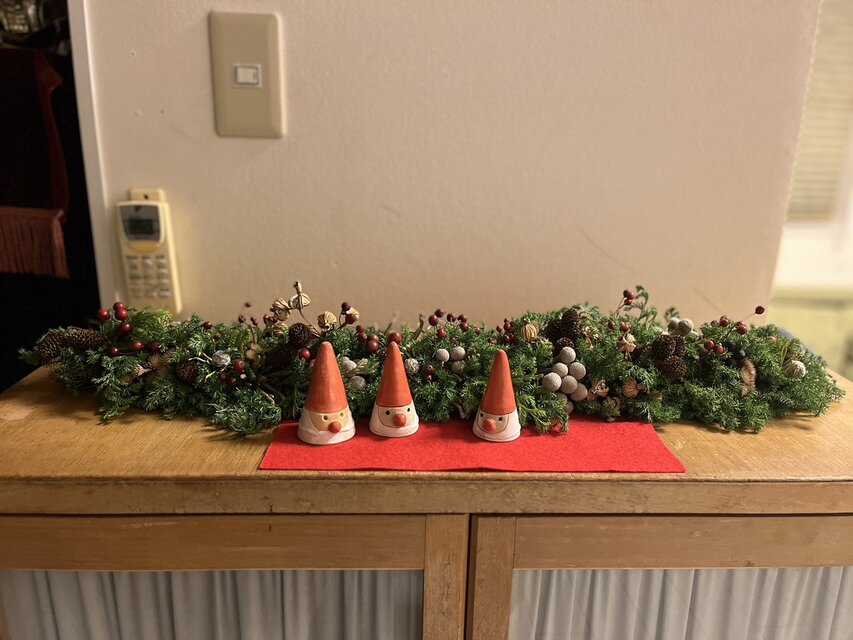 ♢受注制作♢ 森のクリスマス Ⅴ ~クリスマスパーティー.テーブル装花