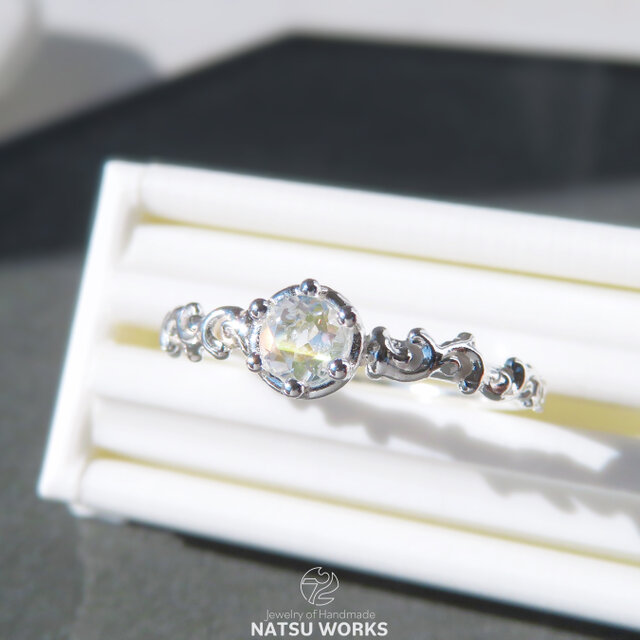 アンデシン ラブラドライト リング / Andesine Labradorite Ring