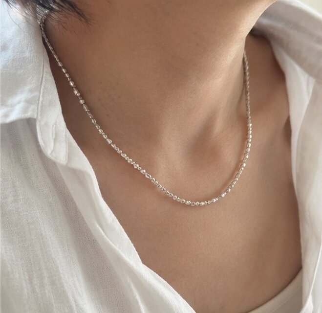 ユニセックスカレンシルバーキューブカットベーシック | iichi 日々の