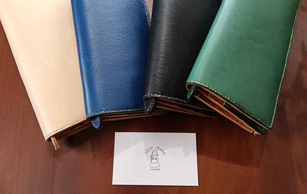 希少】特別な価値ある「一点もの」＊鹿革長財布・～ロングウォレット