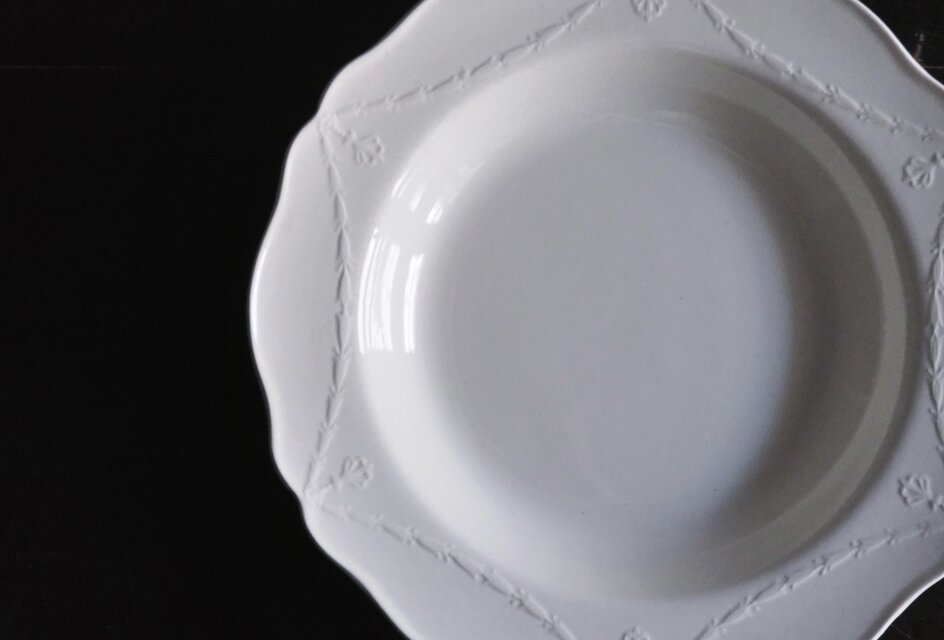 Wedgwood ウェッジウッド ギルランド レリーフ皿 深皿 φ27cm イギリス
