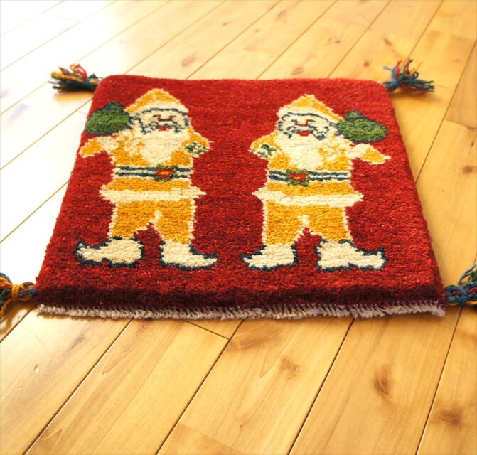 ペレシヤギャッベ手織り絨毯ミニラグアニメル絨毯42cmx38cm ペレシヤギャッベ手織り絨毯ミニラグアニメル絨毯42cmx38cm