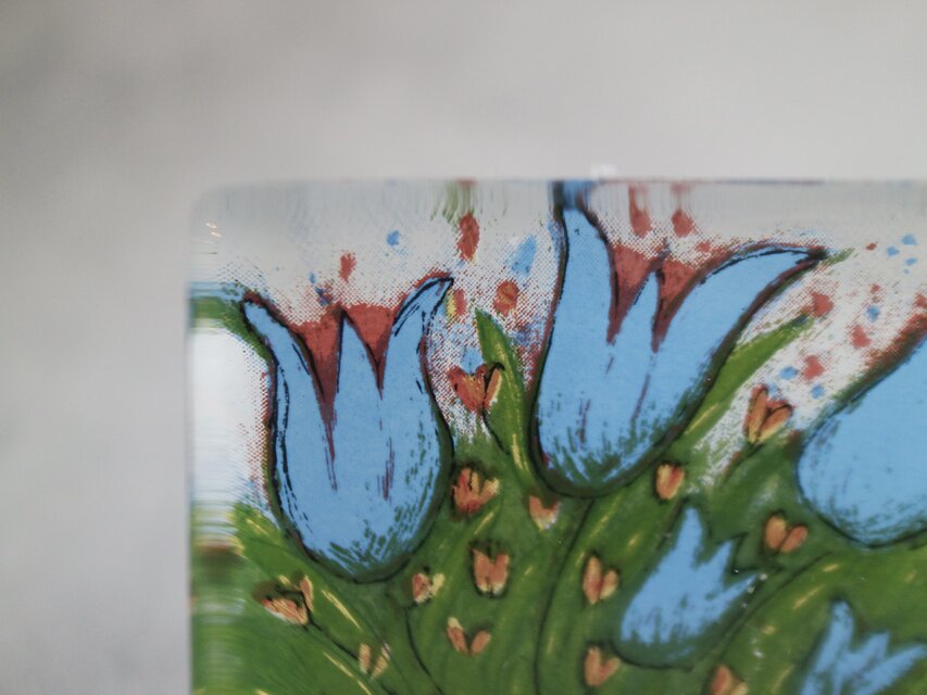 iittala イッタラ / Helja ヘルヤ / Kesäkukkia ガラスカード No.6371