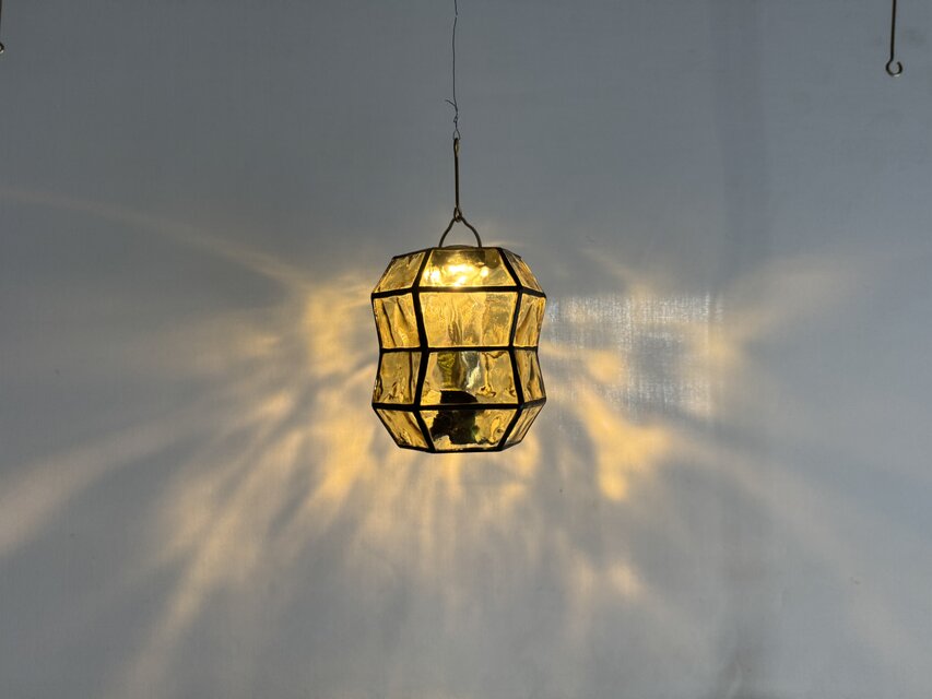 ボンボネロ ステンドグラス ランタンシェード 鉢 ボンボネロ ステンド