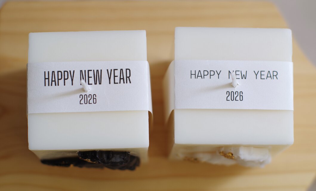 干支 “馬” アロマキャンドル お正月 新年 金箔 | iichi 日々の暮らしを