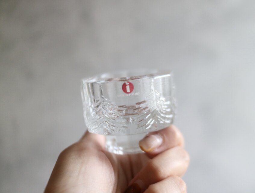 iittala イッタラ ／ KUUSI クーシ ／ もみの木 キャンドルホルダー 小