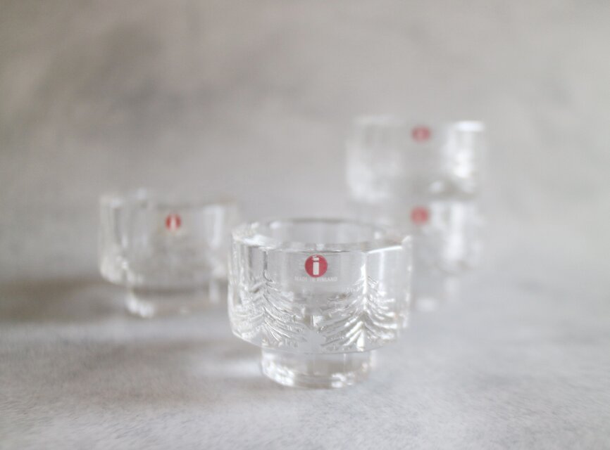 iittala イッタラ ／ KUUSI クーシ ／ もみの木 キャンドルホルダー 小