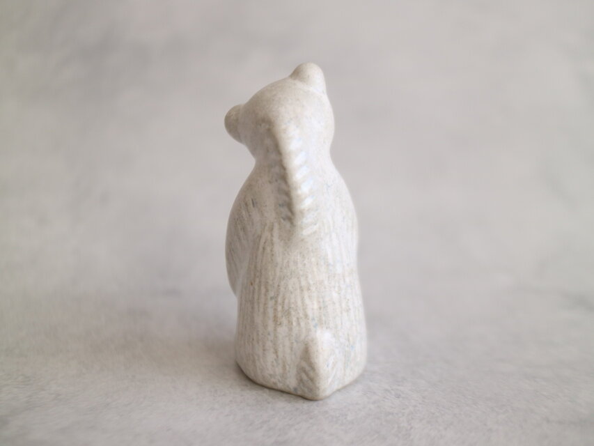 ミッドセンチュリー スウェーデン クマの置物 EGO Stengods Ego Stengods社 クマのオブジェ No.6203 | iichi 日々の暮らしを