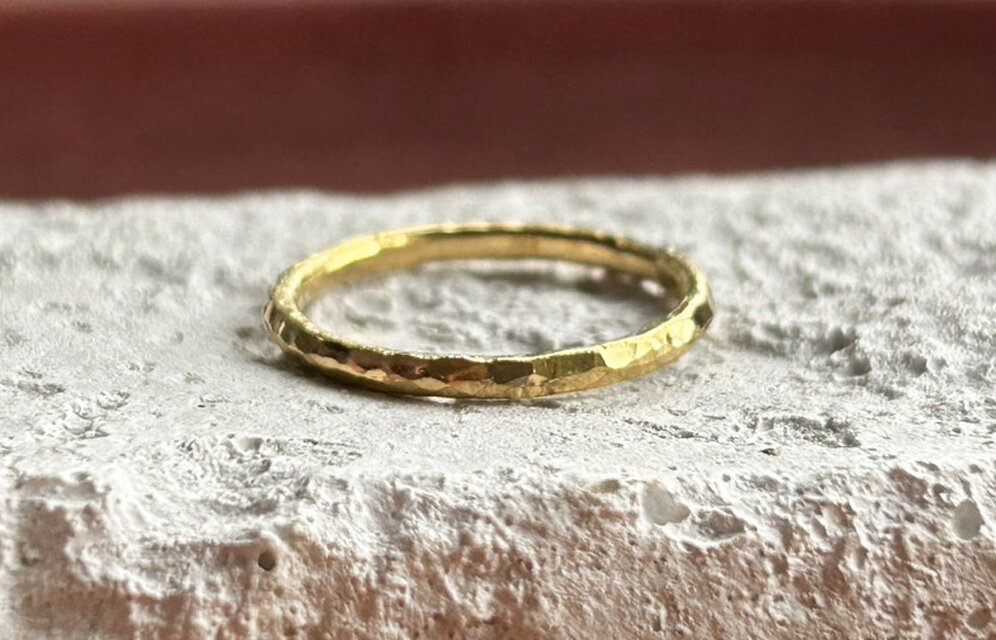 K24 Pure Gold Ring◇純金の指輪/リング（1.8ｍｍ幅）１点限定販売
