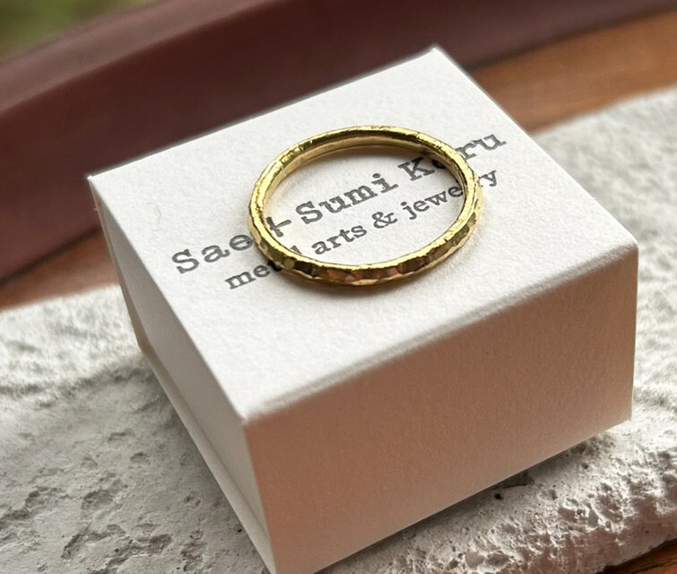 純金指輪11グラム K24純金リング【スクエア】サイズ7号〜13号 | JUNGOLD【純金の世界】