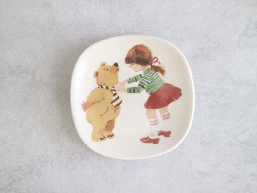 ARABIA / Uppo-Nalle / ウォールプレートNo.6345