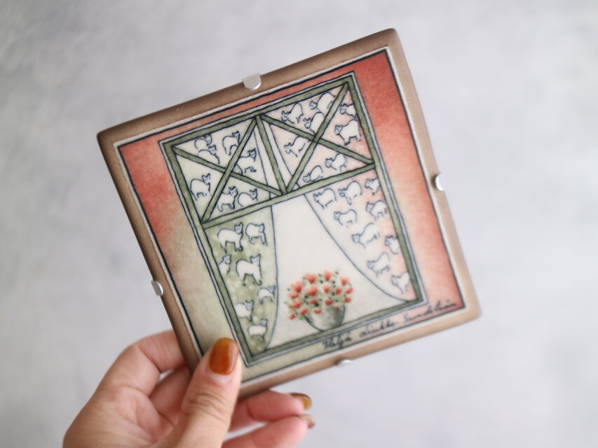 ARABIA / Helja ヘルヤ/ ウォールプレート ILOA ASUMISEEN No.6302