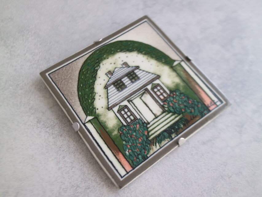 ARABIA / Helja ヘルヤ / ウォールプレート Mansikkapaikka No.6301